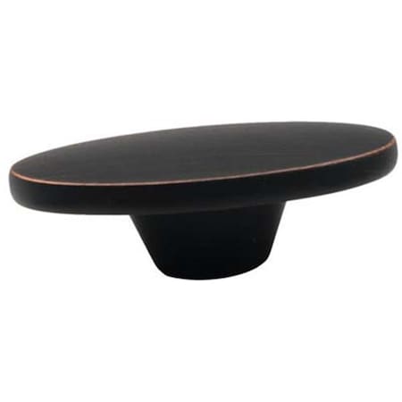 Hd Belwith 1.62 x 0.94 in. Oval Knob- Ven Bronze BWP3446 VB